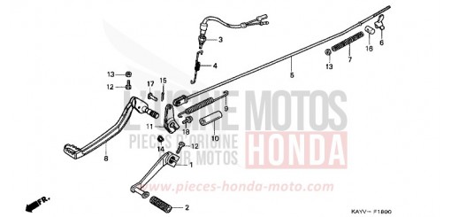 PEDALE NX125V de 1997